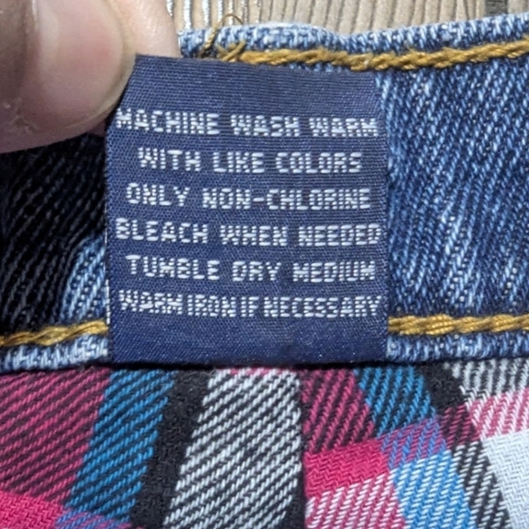 Full Blue size 18 flannel lined/insulated jeans, 33" long - Picture 9 of 11